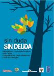 Cartel campaÃ±a Sin Duda, sin Deuda